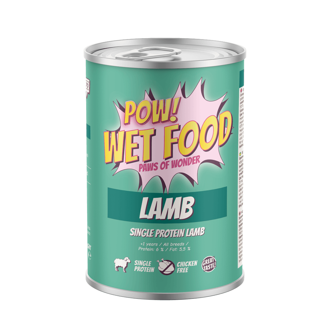 POW! Dog Adult Lamb Can - 400 g