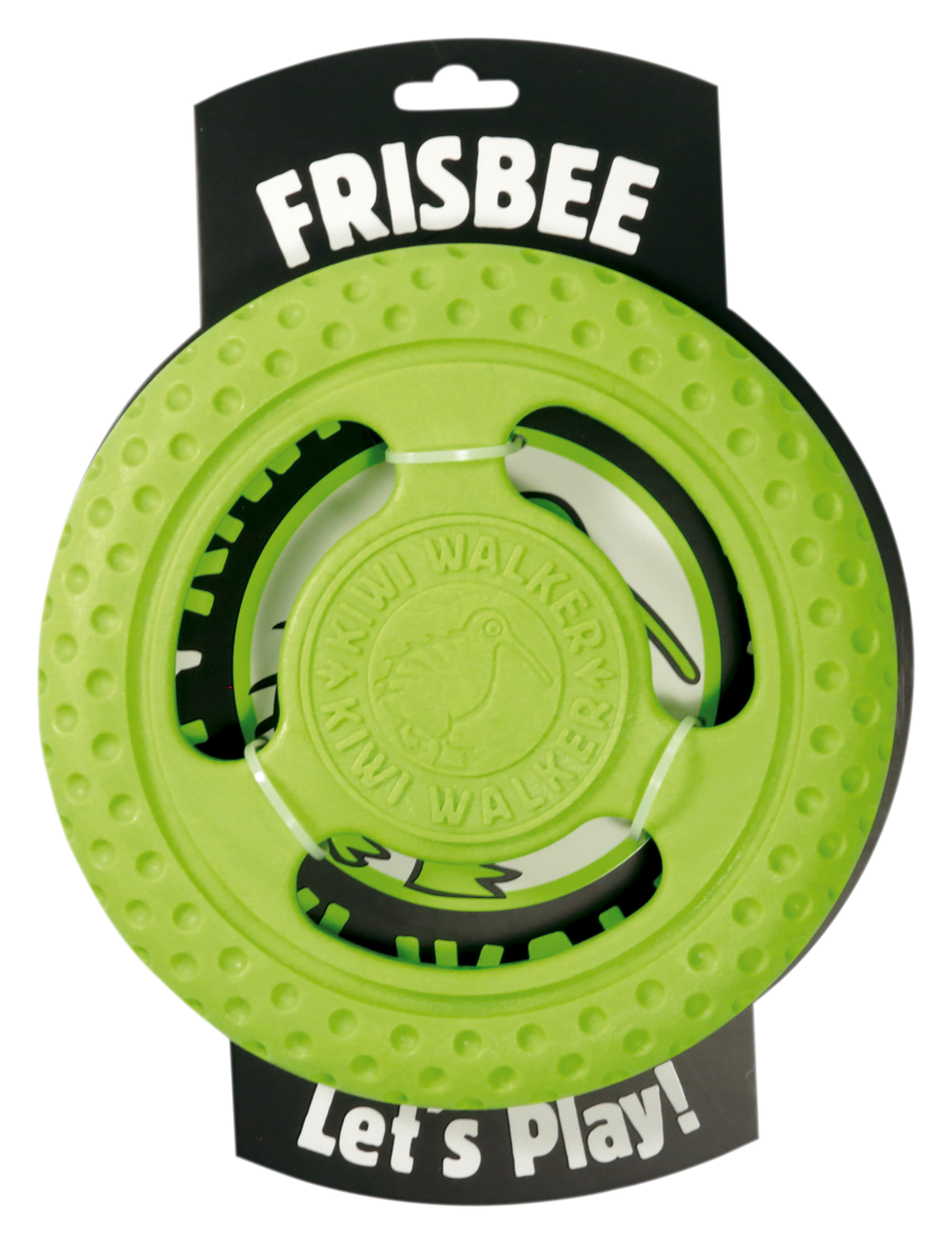 Frisbee i kraftig TPR Hundleksak - Grön