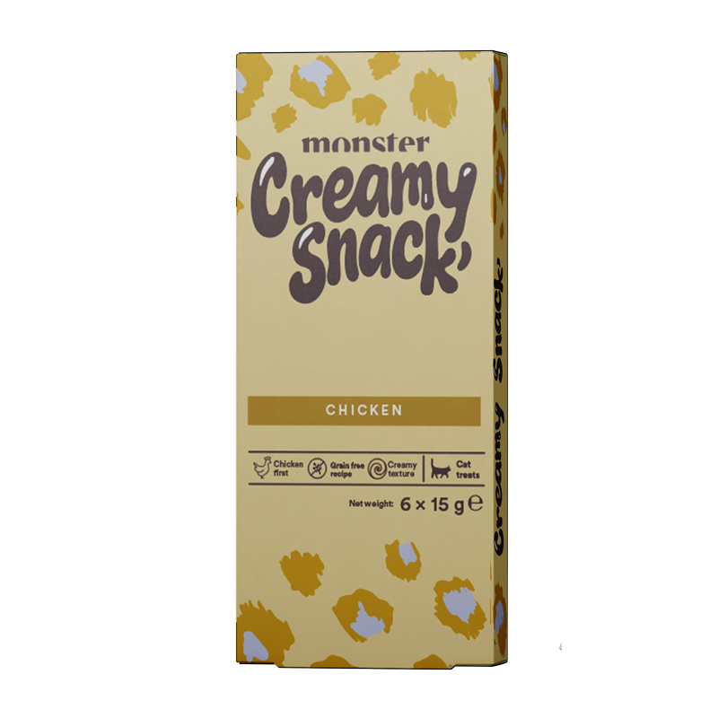 Creamy Snack Single Chicken Kattgodis - 6 x 15 g