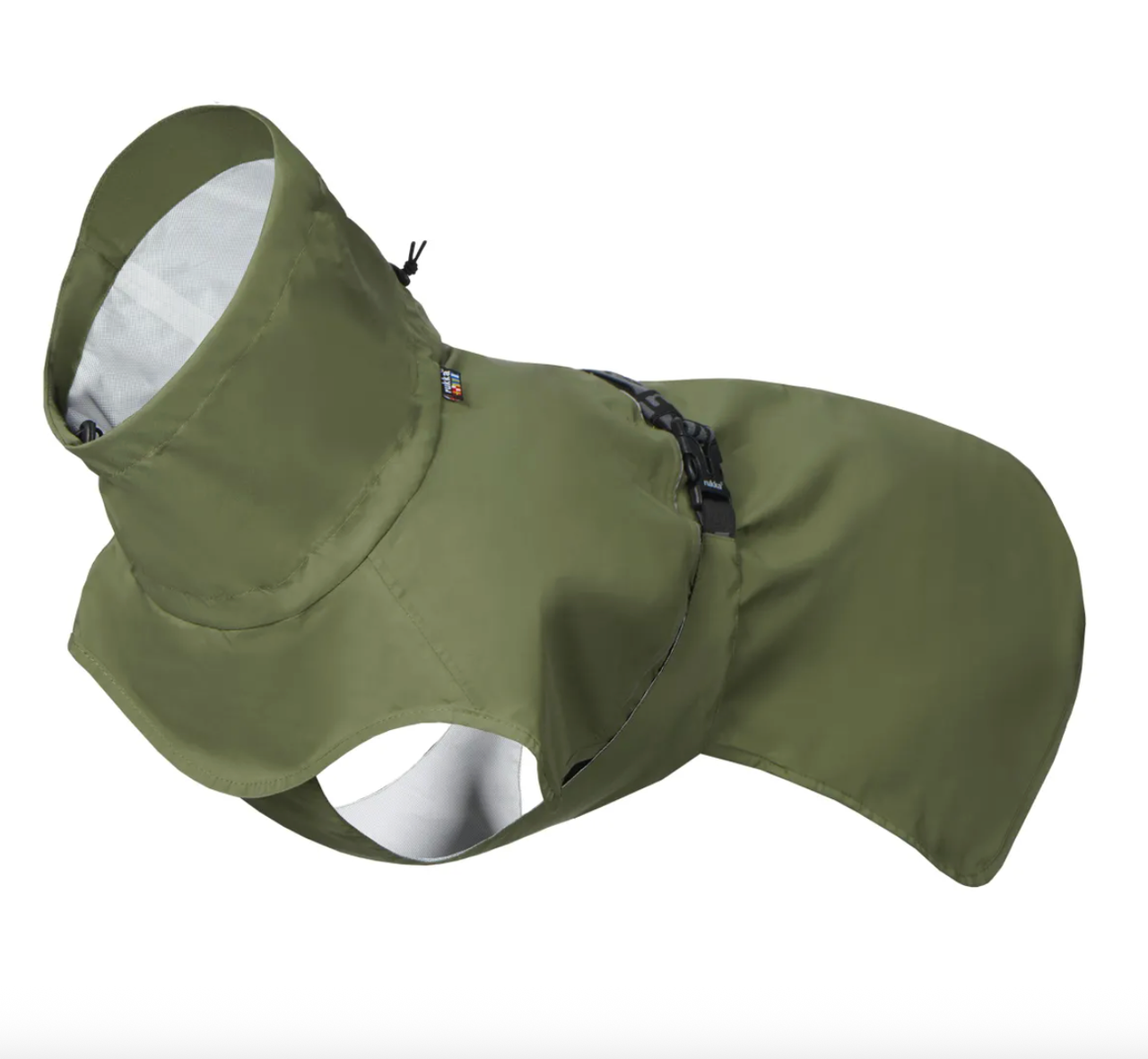 Ripple Regnjacka till Hund - 65 / Dark olive | Djurtyp - Hund - Promenad - Kläder och Skor - Regnjackor | DogStyle