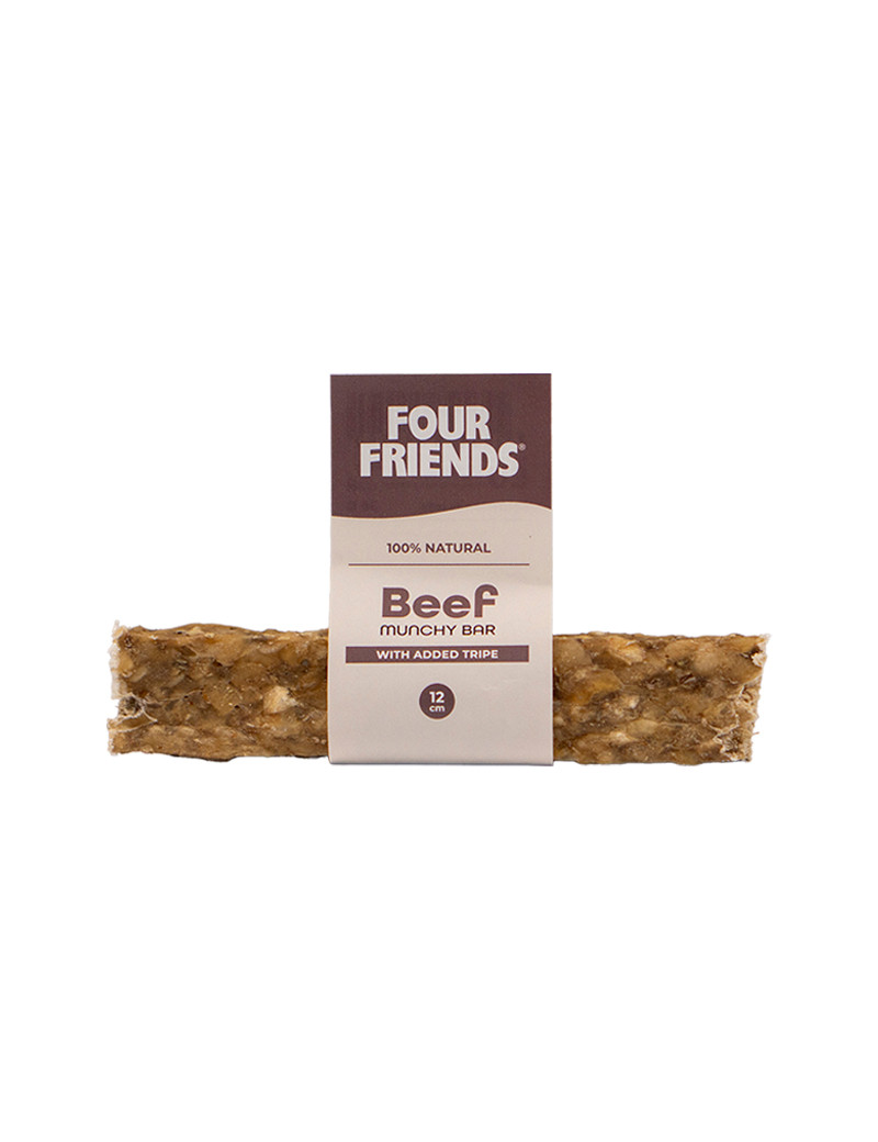 Natural Chews Beef Munchy Bar with Tripe till Hund - 12 cm
