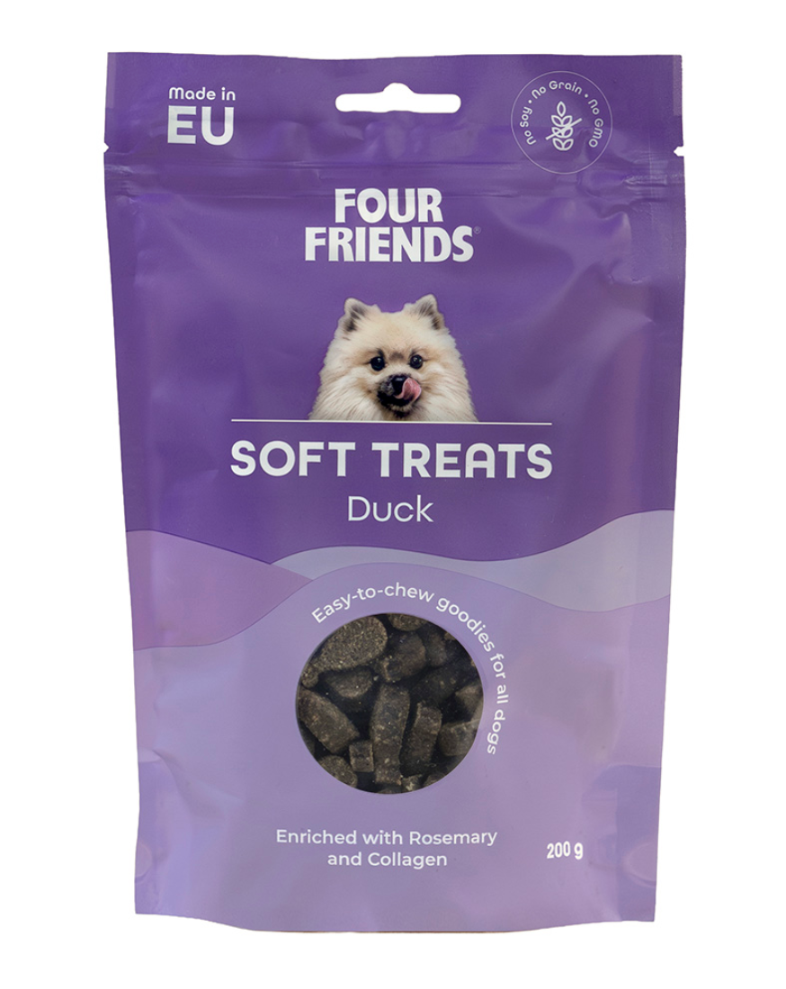 Dog Soft Treats Duck Hundgodis - 200 g