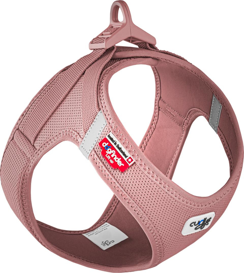 Clasp Vest Air Mesh Harness Sele till Hund, Ljusrosa - 3XS