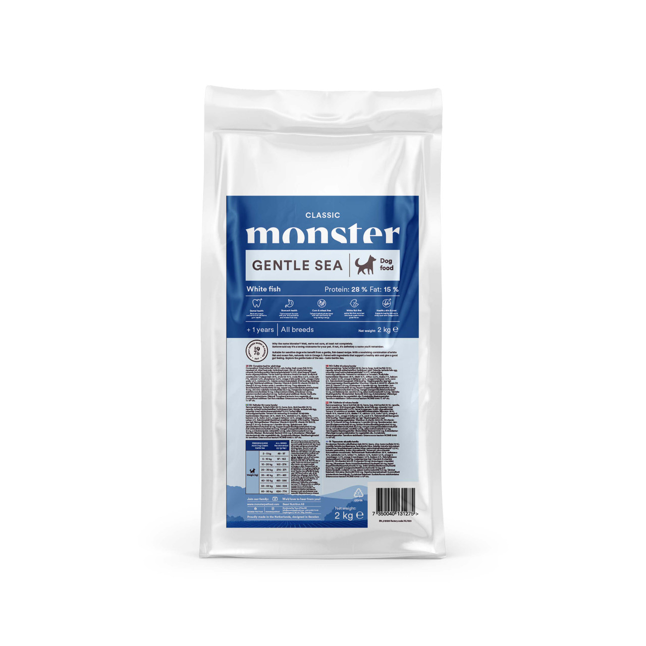 Dog Classic Gentle Sea Torrfoder till Hund - 2 kg