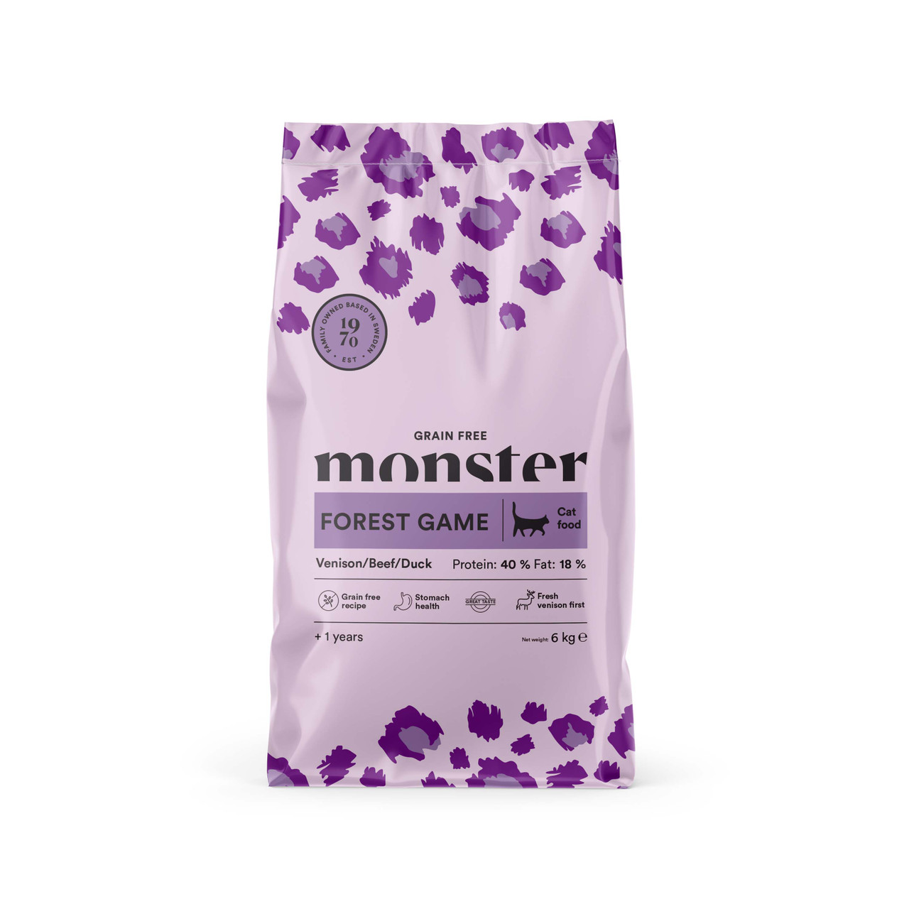 Grain Free Adult Forest Game Torrfoder till Katt - 6 kg