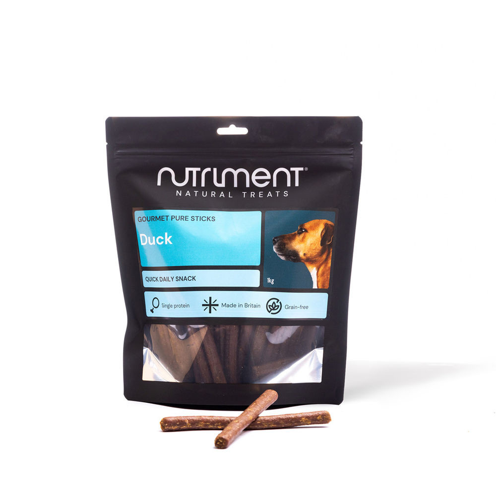 Gourmet Pure Sticks Duck Tuggben till Hund - 1 kg