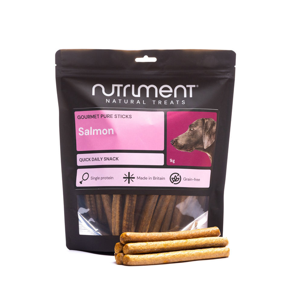 Gourmet Pure Sticks Salmon Tuggben till Hund - 1 kg