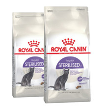 2-pack Sterilised 37 Adult Torrfoder för katt 10 kg