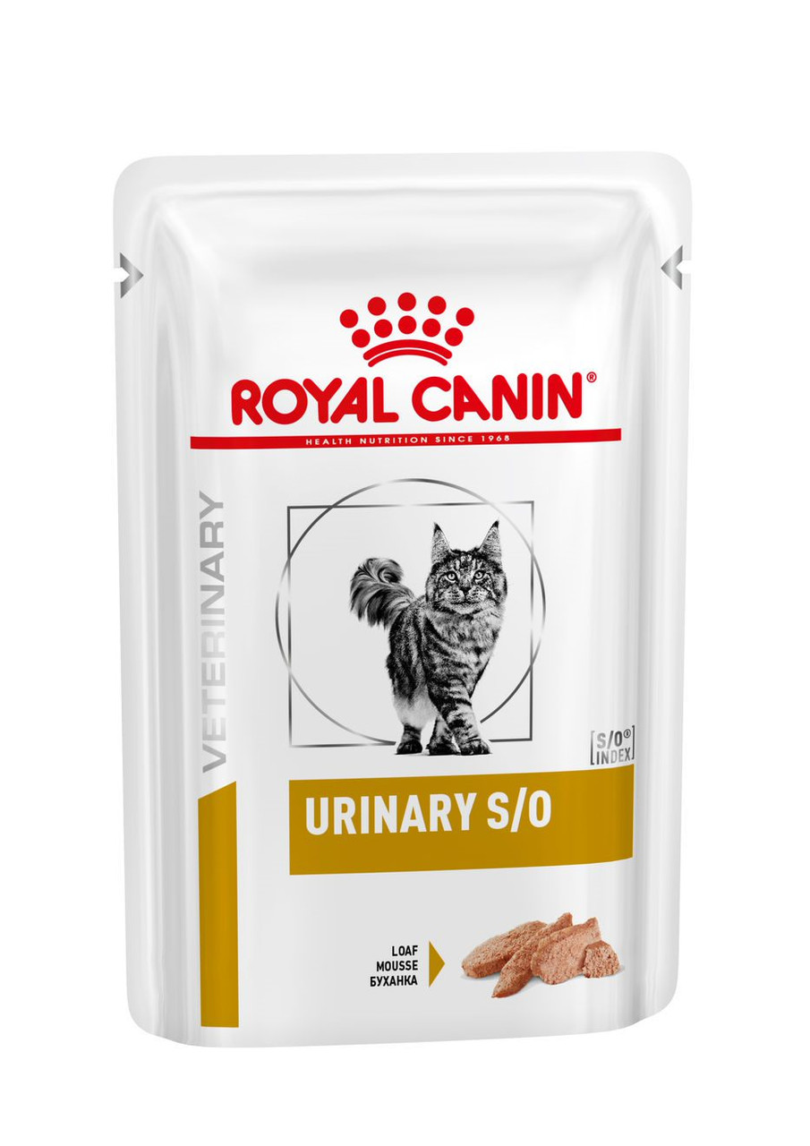 Veterinary Diets Cat Urinary S/O Loaf Pouch – 12 x 85 g