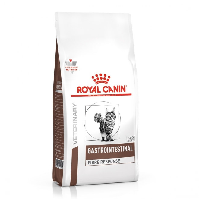 Veterinary Diets Gastro Intestinal Fibre Response Torrfoder för Katt – 4 kg