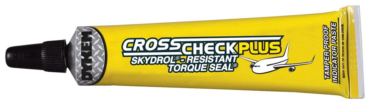 Dykem 83420 Cross-Check Plus Aviation Grade Torque Seal - Skydrol Resistant  Pink 1 oz Tube
