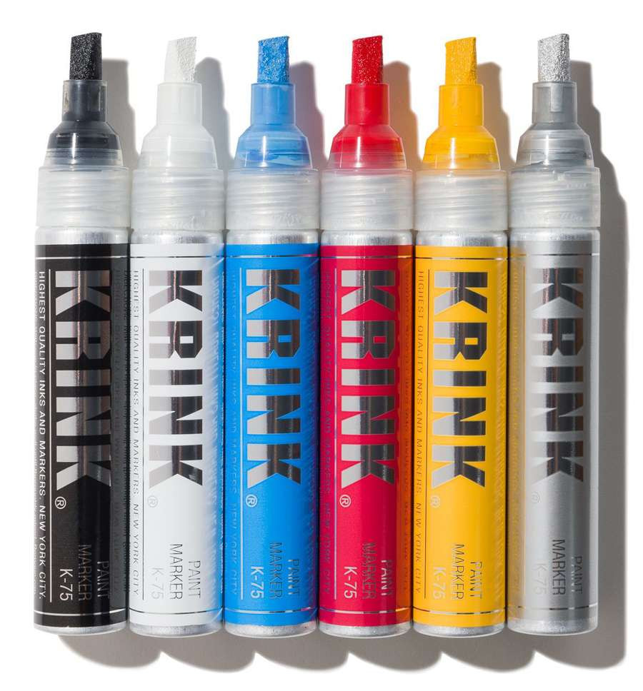 KRINK K-75 Chisel Tip Alcohol-Based Paint Marker