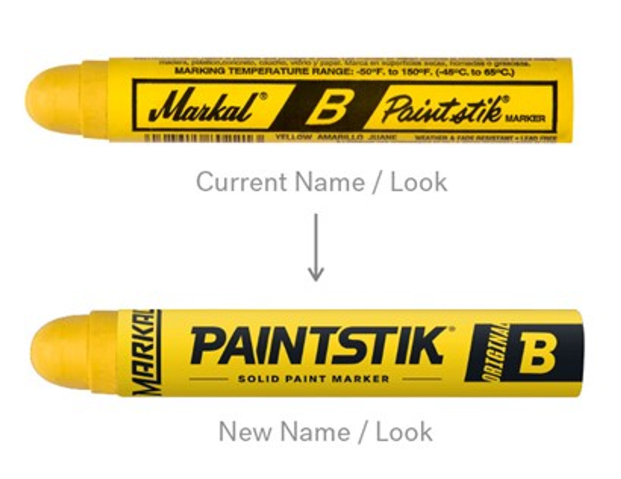 Markal Paintstik B Hex Solid Paint Marker 