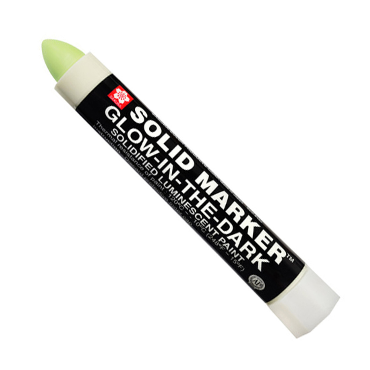  SAKURA Solid Glow-In-the-Dark Paint Markers - Permanent Marker  Paint Pens - Window, Wood, & Glass Marker - Glow In the Dark Paint - 1 Pack  : Arts, Crafts & Sewing
