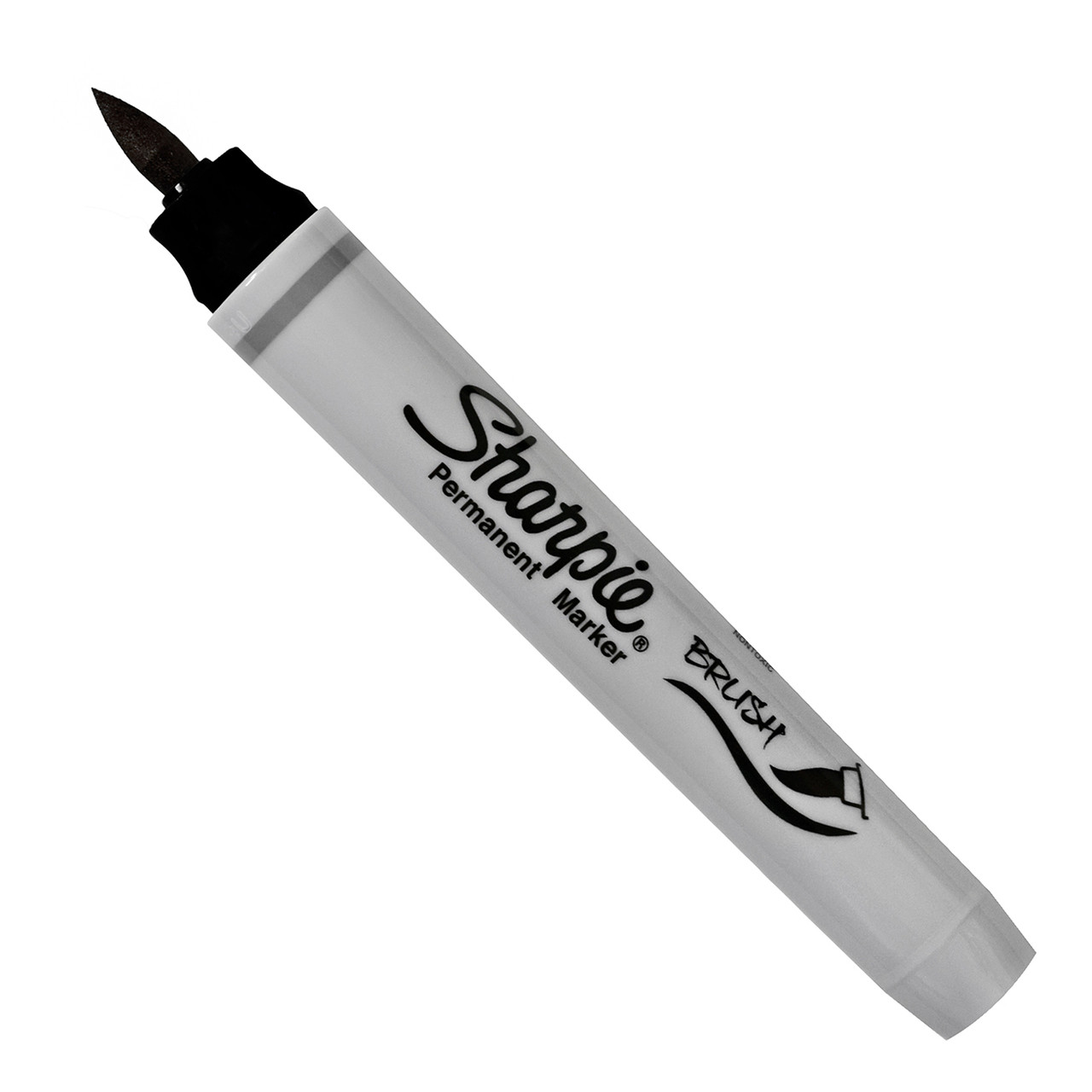 Sharpie Brush Tip Permanent Marker - Black