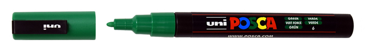 Marqueur pointe conique fine 1.3 mm - Posca - Blanc - PC3M