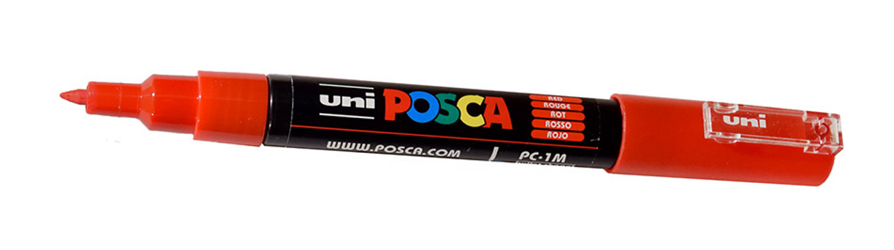 POSCA Marker PC-7M Red – MarkerPOP
