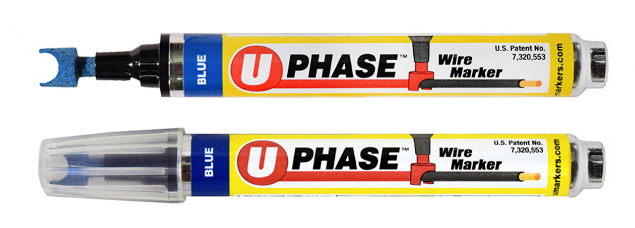 U-Phase Large Wire Marker Set of 4- Single Phase