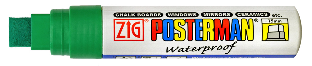 ZIG Posterman Big & Broad Basic Set
