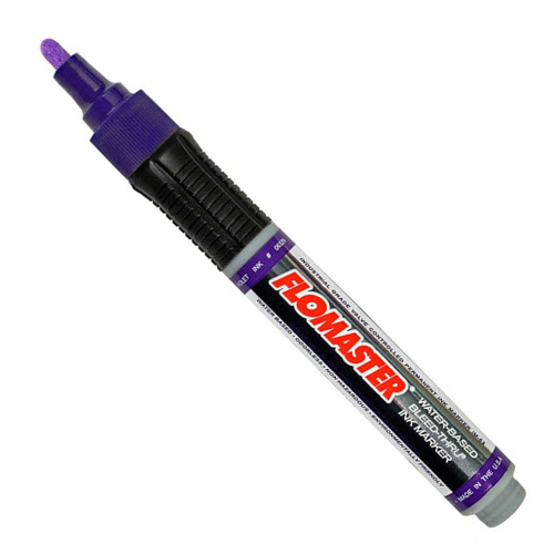 Arro-Mark Flomaster Bleed-Thru Marker IM-63 bullet tip, for Water Based paints and primers
