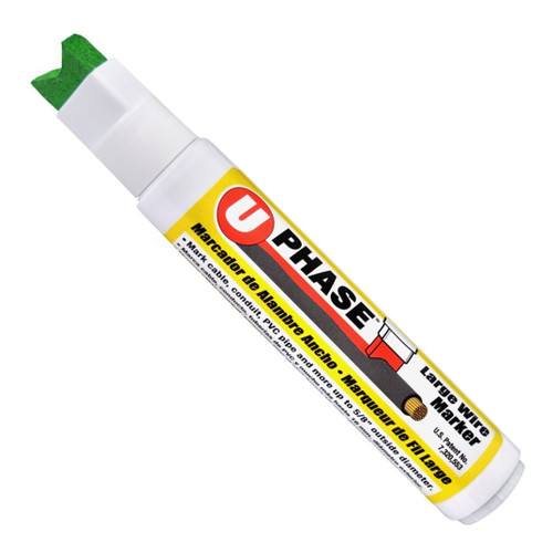U-Phase Large curved tip paint markers for color coding marking wires and cables