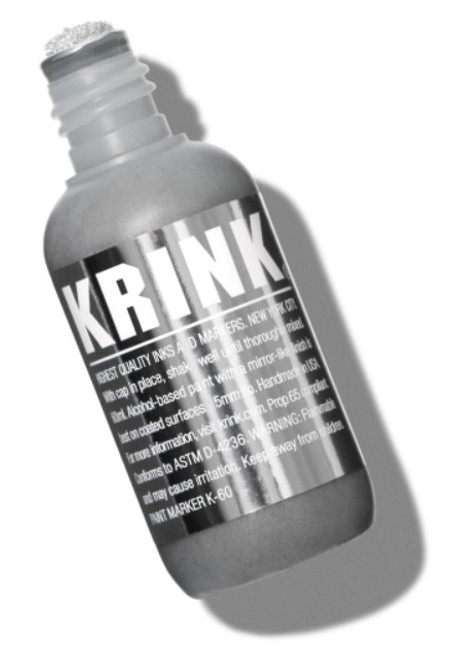 Krink K-63 Super Black Squeezable Permanent Ink Marker