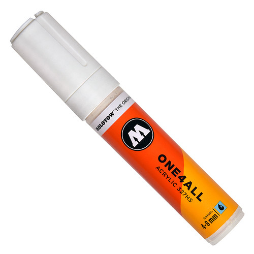 Molotow One4All 327HS High-Solid Water-Based Acrylic Opaque Paint Markers with 8mm slanted chisel tip