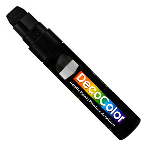 Marvy Decocolor Acrylic Paint Marker - Jumbo Wedge extra large chisel Tip