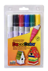 Marvy Uchida Extra Fine DecoColor Paint Marker - Opaque White - Yahoo  Shopping