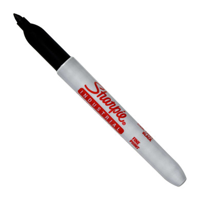 Sharpie Industrial Permanent Marker - Fine Tip - Black