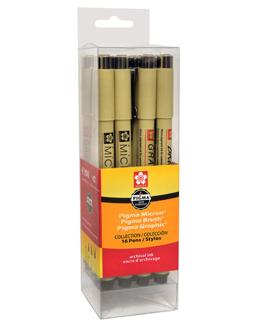 Sakura Pigma Microns (Black) – ARCH Art Supplies