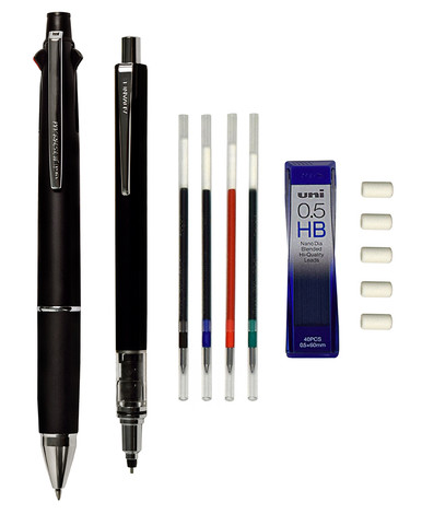 ［美品］Uni-motion Full uni JETSTREAM 4 & 1 Pen / Pencil Boxed Set