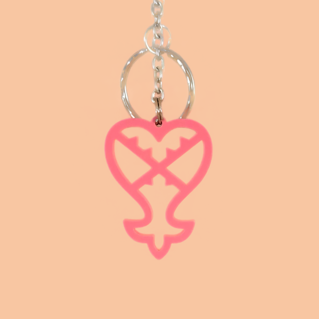 Kingdom Hearts Heartless Keychain