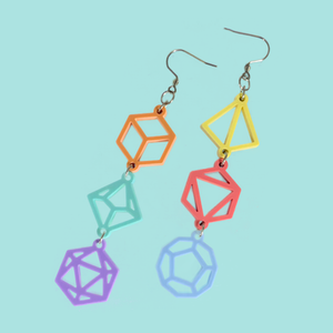 D&D Dice Set Earrings
