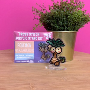 #103 Alolan Exeggutor - Cross Stitch Acrylic Display Stand Kit #103 Alolan Exeggutor - Cross Stitch Acrylic Display Stand Kit