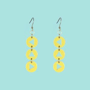 Ocarina Songs Laser Cut Acrylic Earrings Ocarina Songs Laser Cut Acrylic Earrings