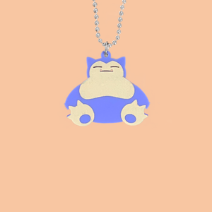 Snorlax Laser Cut Acrylic Earrings Snorlax Laser Cut Acrylic Earrings