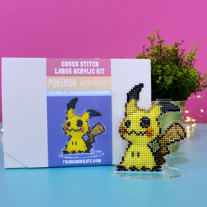 #778 Mimikyu - Large Cross Stitch Acrylic Kit #778 Mimikyu - Large Cross Stitch Acrylic Kit