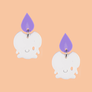 #607 Litwik Petite Laser Cut Acrylic Earrings