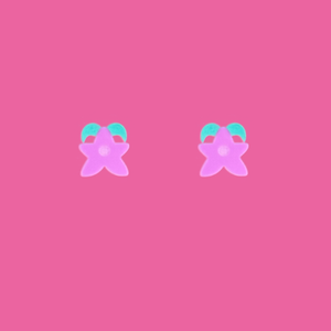 Stardew Valley Stardrop Stud Laser Cut Acrylic Earrings Stardew Valley Stardrop Stud Laser Cut Acrylic Earrings