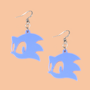 Sonic the Hedgehog Laser Cut Acrylic Petite Earrings