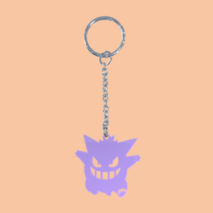 Gengar Laser Cut Acrylic Keyring