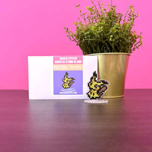 #778 Mimikyu - Cross Stitch Acrylic Display Stand Blank