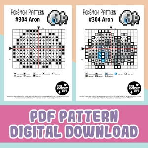 #304 Aron - Cross Stitch Digital PDF Download Pattern