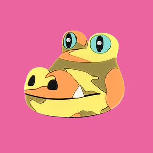 Sly Animal Crossing Laser Cut Brooch