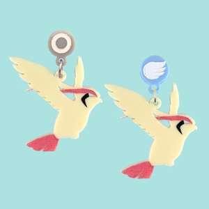 Pidgeot Laser Cut Acrylic Earrings Pidgeot Laser Cut Acrylic Earrings