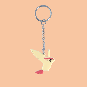 Pidgeot Laser Cut Acrylic Keyring