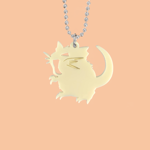 Raticate Laser Cut Acrylic Necklace Raticate Laser Cut Acrylic Necklace