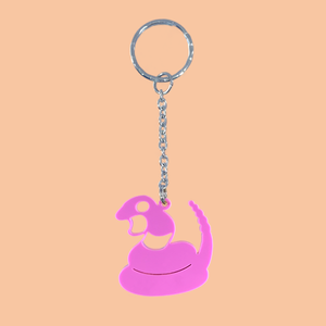 Ekans Laser Cut Acrylic Keyring Ekans Laser Cut Acrylic Keyring