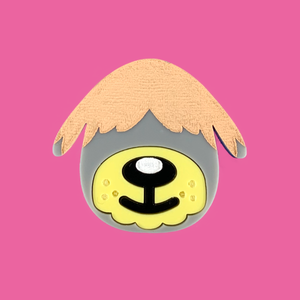 Shep Animal Crossing Laser Cut Brooch